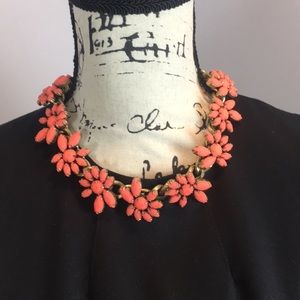 J crew flower necklace